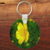 Porte-clés Porte - clé Jaune Fleur sauvage Cadeaux (Recto)