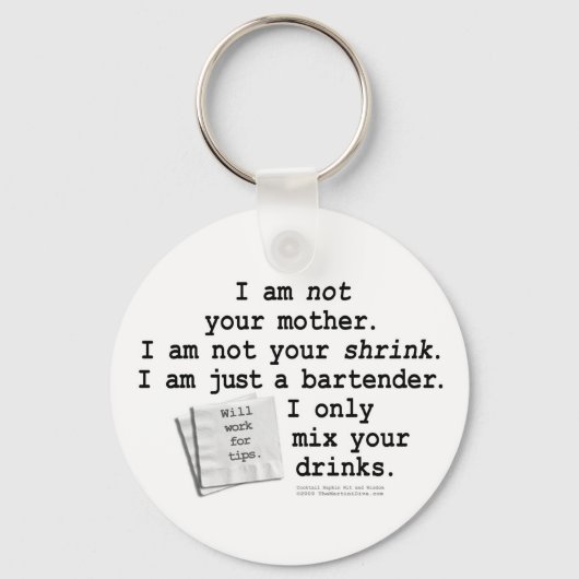 Porte-clés Porte - clé - JE SUIS UN OBSTACLE (Recto)