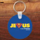 Porte-clés Porte - clé Jésus Superhero (Recto)