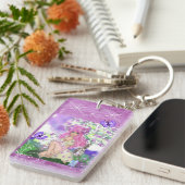 Porte-clés Porte - clé Jeune fille assise (Devant droit)