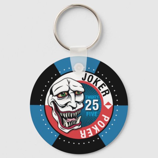 Porte-clés Porte - clé Joker Poker (Recto)