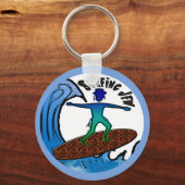 Porte-clés Porte - clé juif de surf (Recto)