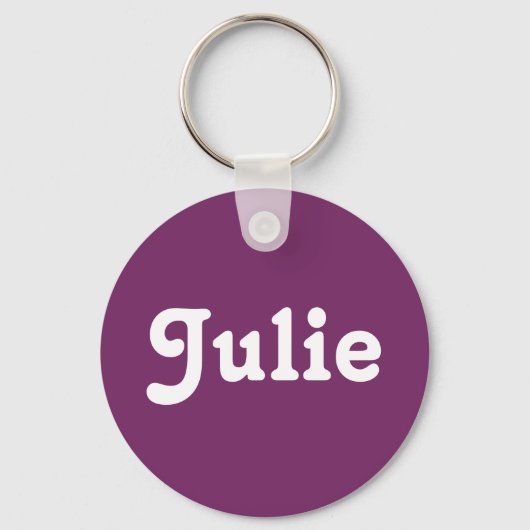 Porte-clés Porte - clé Julie (Recto)