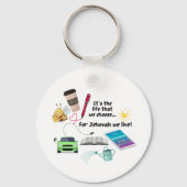 Porte-clés Porte - clé JW pour Pioneers (Verso)