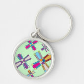 Porte-clés Porte - clé Kaleidoflower (Devant)