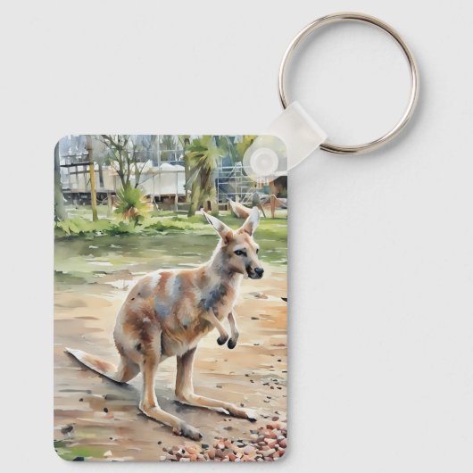 Porte-clés Porte - clé Kangaroo (Verso)