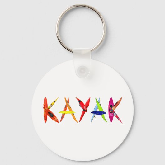 Porte-clés porte - clé kayak (Recto)