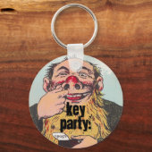 Porte-clés Porte - clé Key Party Amusants Humour doucement mâ (Recto)