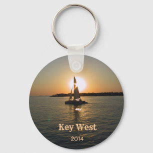 Porte-clés Porte - clé Key West Sunset (personnalisable)