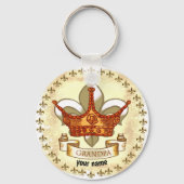 Porte-clés Porte - clé King Grand-pa (Recto)