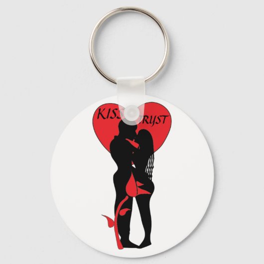 Porte-clés Porte - clé KISS TRYST (Recto)
