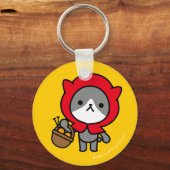 Porte-clés Porte - clé - Kitty - Orange (Recto)