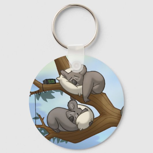 Porte-clés Porte - clé Koala endormi (Recto)