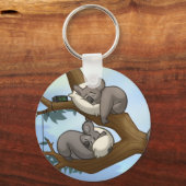 Porte-clés Porte - clé Koala endormi (Recto)