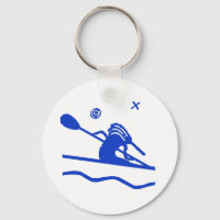 Porte - clé Kokopeli Kayak Paddler
