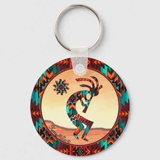 Porte-clés Porte - clé Kokopelli Sud-Ouest (Recto)