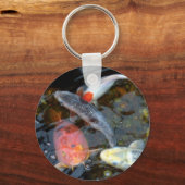 Porte-clés porte - clé "Kung Fu Koi" (Recto)