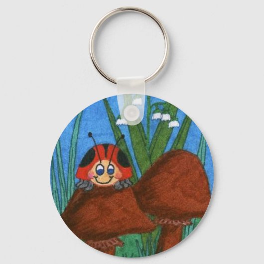 Porte-clés Porte - clé Ladybug (Recto)