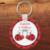 Porte-clés Porte - clé Ladybug Couple (Recto)