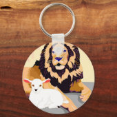 Porte-clés Porte - clé Lampe Lion (Recto)