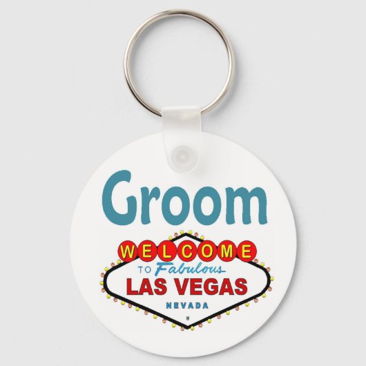 Porte-clés Porte - clé Las Vegas Groom (Recto)