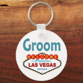 Porte-clés Porte - clé Las Vegas Groom (Recto)