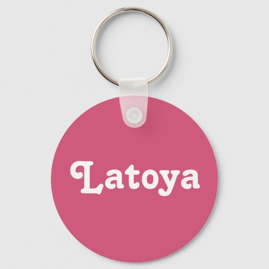Porte-clés Porte - clé Latoya (Recto)