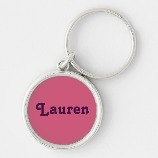 Porte-clés Porte - clé Lauren (Devant)
