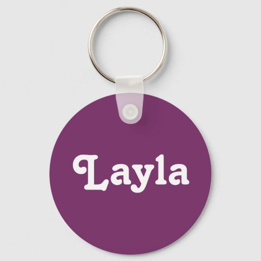 Porte-clés Porte - clé Layla (Recto)