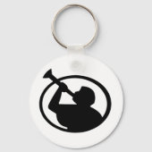 Porte-clés Porte - clé LDS Angel Moroni™ (Verso)