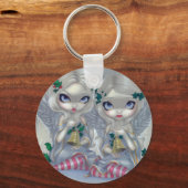 Porte-clés porte - clé "Le Saint-Valentin et l'Ivy" (Recto)