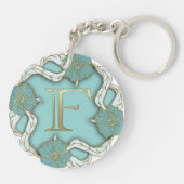 PORTE-CLÉS PORTE - CLÉ (LETTRE F) (Dos)