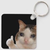 Porte-clés Porte - clé lève le pied OK Cat Meme (Dos)