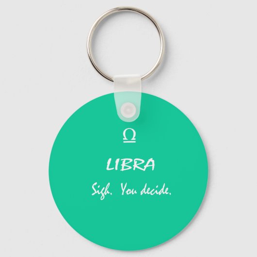 Porte-clés Porte - clé Libra (Recto)