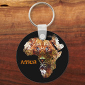 Porte-clés Porte - clé Lion africain (Recto)