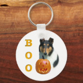 Porte-clés Porte - clé lisse Collie Boo (Recto)