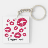 Porte-clés porte - clé "Little Miss Duck Lips" (Dos)