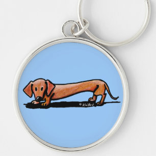 Porte-clés Porte - clé Little Red Doxie