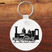 Porte-clés Porte - clé Locomotive à vapeur (Verso)