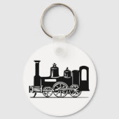 Porte-clés Porte - clé Locomotive à vapeur (Verso)