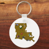 Porte-clés Porte - clé Louisiane (Recto)