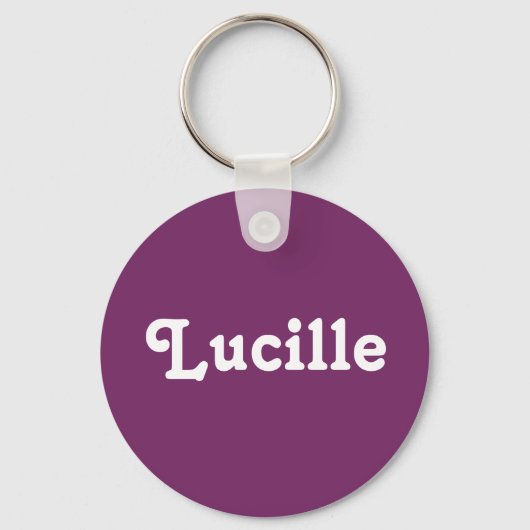 Porte-clés Porte - clé Lucille (Recto)