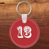 Porte-clés Porte - clé Lucky 13 (Recto)