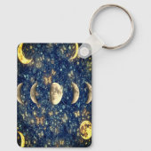 Porte-clés Porte - clé lunaire - Accessoire de lune céleste (Verso)