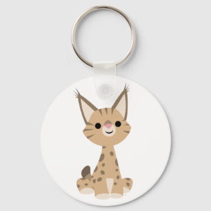 Porte-clés Porte - clé Lynx Carton mignon