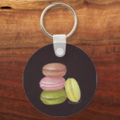 Porte-clés Porte - clé Macarons (Recto)