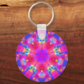Porte-clés Porte - clé Magenta & Blue Mandala (Recto)