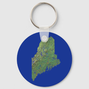 Porte-clés Porte - clé Maine Map
