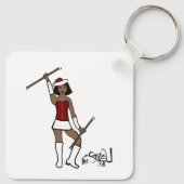 Porte-clés Porte - clé majorette/ Rouge (Dos)