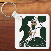 Porte-clés Porte - clé Majorque / Forêt (Recto)